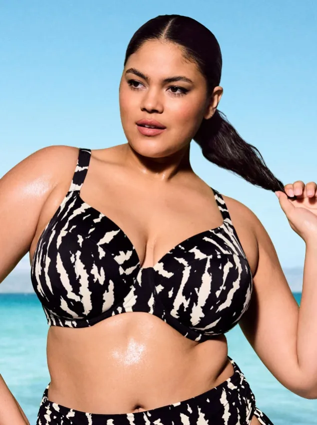 Классический верх купальника Elomi Echo Shell 802802 BLK Классический верх купальника Elomi Echo Shell 802802 BLK