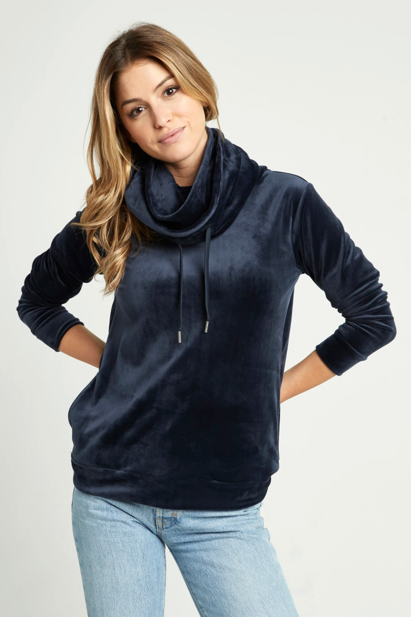 jockey cowl neck sweatshirt