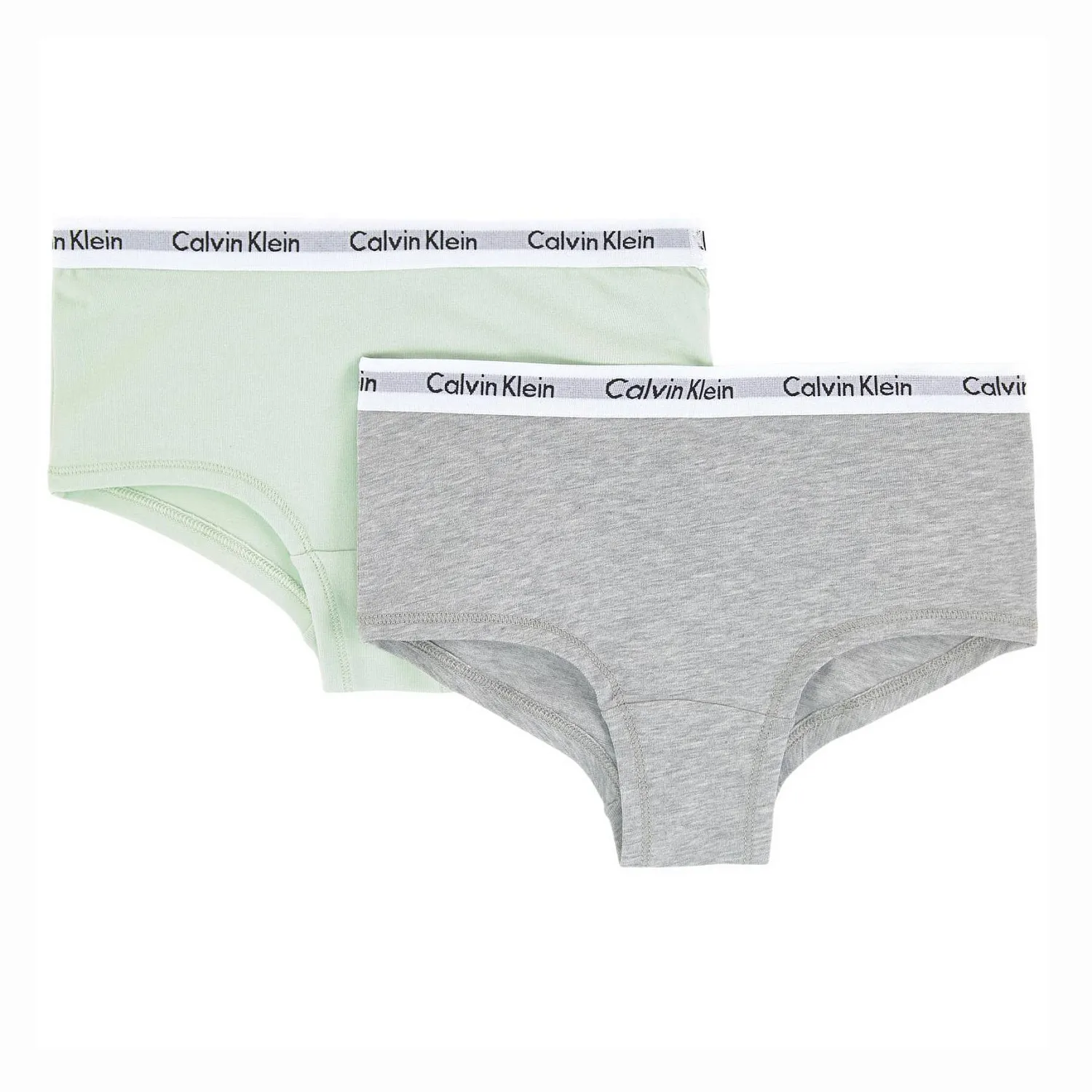 Трусики шортики для девочек Calvin Klein 022 - упаковка 2 шт, G80G896001  022 - купить с доставкой и примеркой в интернет магазине