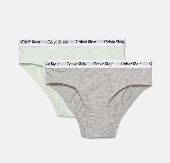 Трусики классические для девочек Calvin Klein 022 - упаковка 2 шт,  G80G895001 022 - купить с доставкой и примеркой в интернет магазине